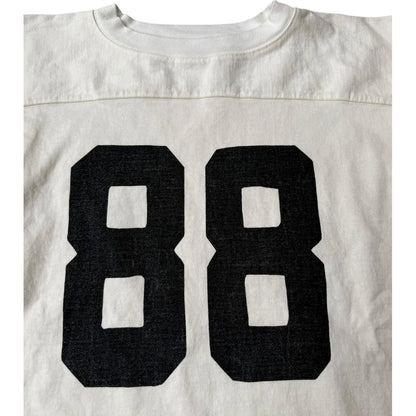 Kapital Tightly Woven Jersey Elbow Rip Football Long Sleeve Tee (88 Print)