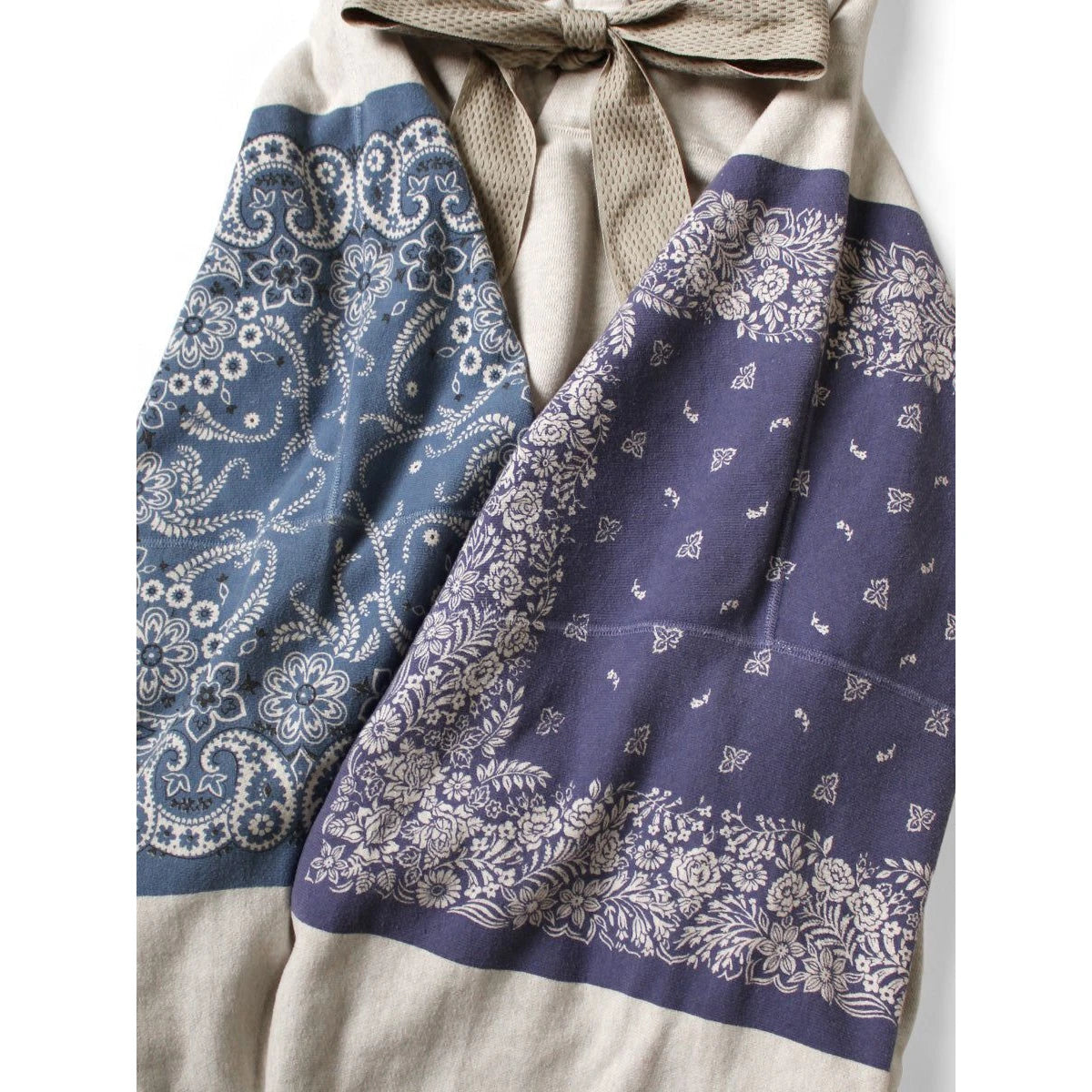 Kapital Top Fleece Bandana Devil Hoodie