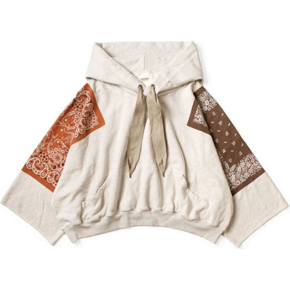 Kapital Top Fleece Bandana Devil Hoodie