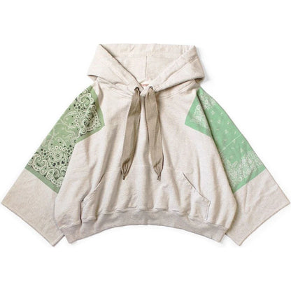 Kapital Top Fleece Bandana Devil Hoodie