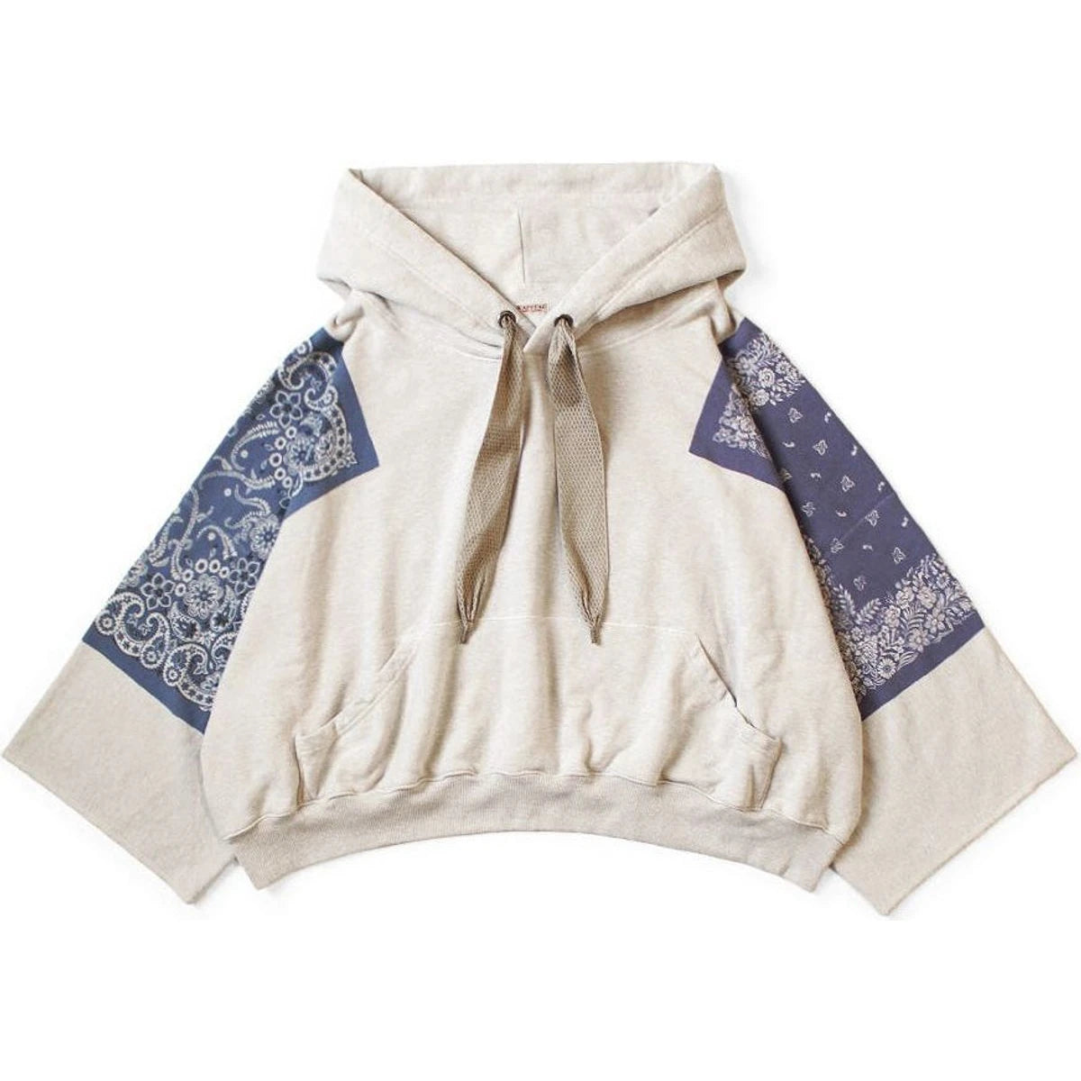 Kapital Top Fleece Bandana Devil Hoodie