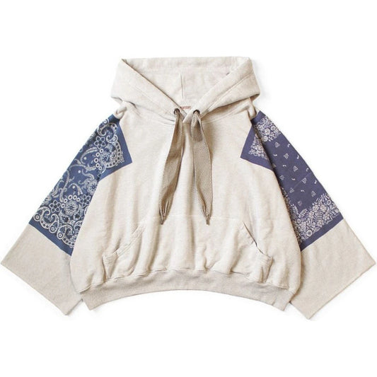 Kapital Top Fleece Bandana Devil Hoodie