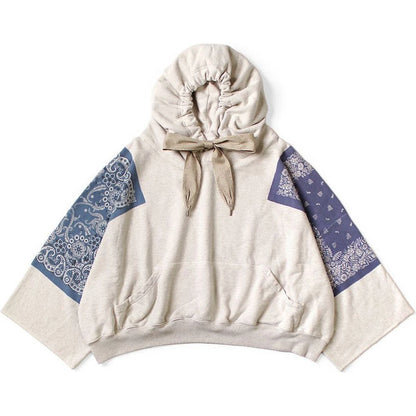 Kapital Top Fleece Bandana Devil Hoodie