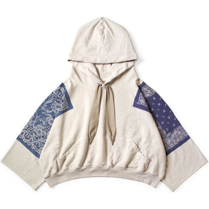 Kapital Top Fleece Bandana Devil Hoodie
