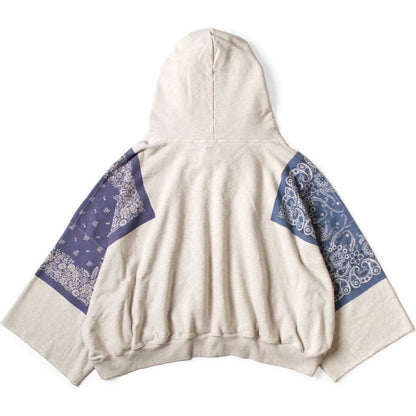Kapital Top Fleece Bandana Devil Hoodie