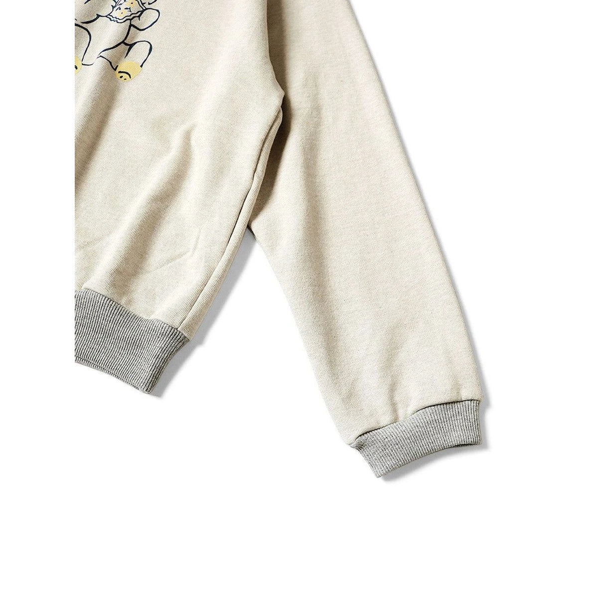 Kapital Top Fleece Crewneck Sweatshirt (Peckish Little Bear Print)
