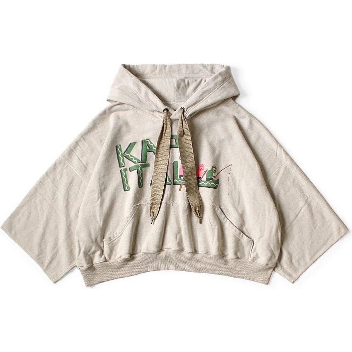 Kapital Top Fleece Devil Hoodie (Canoe Kapital Print)