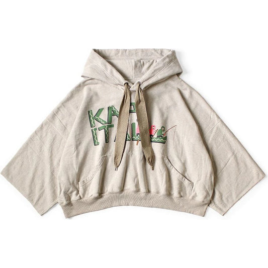 Kapital Top Fleece Devil Hoodie (Canoe Kapital Print)