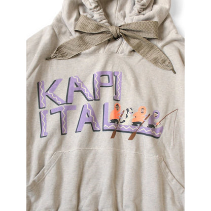 Kapital Top Fleece Devil Hoodie (Canoe Kapital Print)
