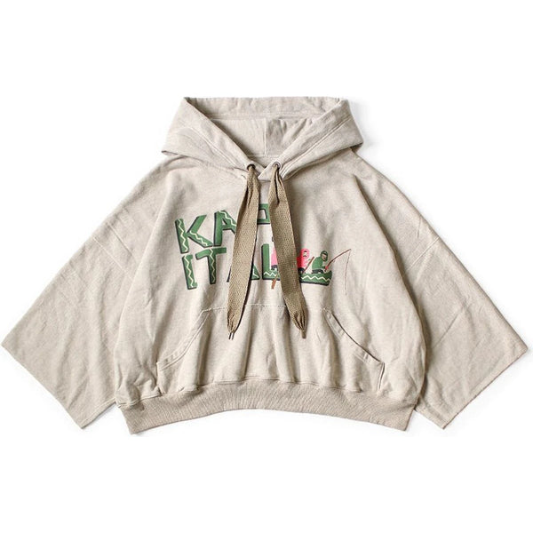Kapital Top Fleece Devil Hoodie (Canoe Kapital Print) | COJP Gallery
