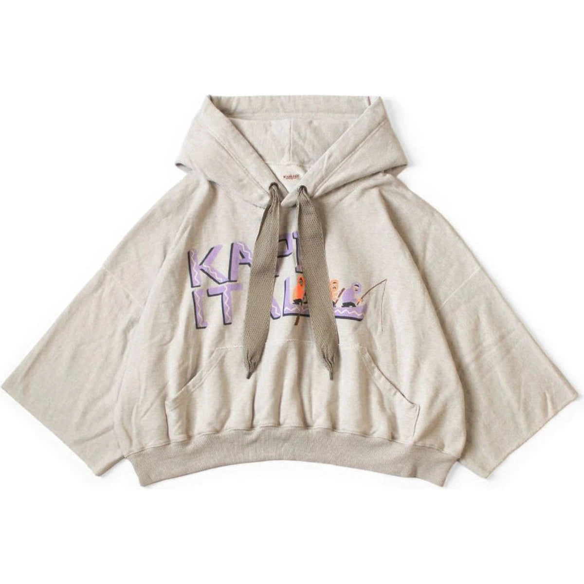 Kapital Top Fleece Devil Hoodie (Canoe Kapital Print)