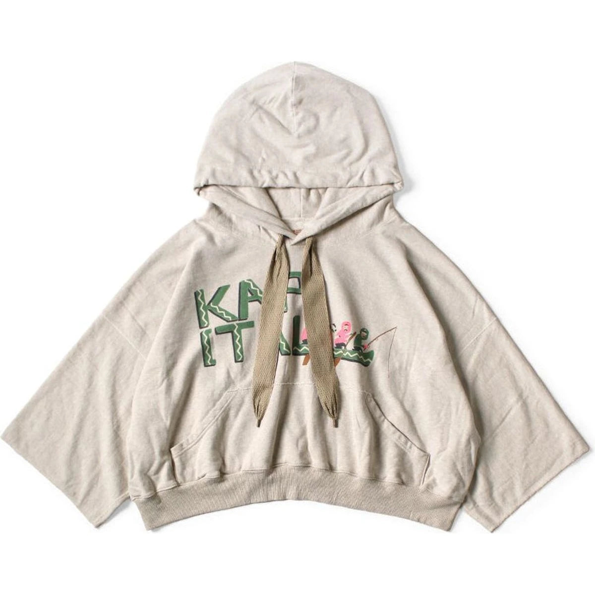 Kapital Top Fleece Devil Hoodie (Canoe Kapital Print)