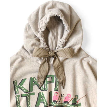 Kapital Top Fleece Devil Hoodie (Canoe Kapital Print)