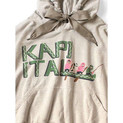 Kapital Top Fleece Devil Hoodie (Canoe Kapital Print)