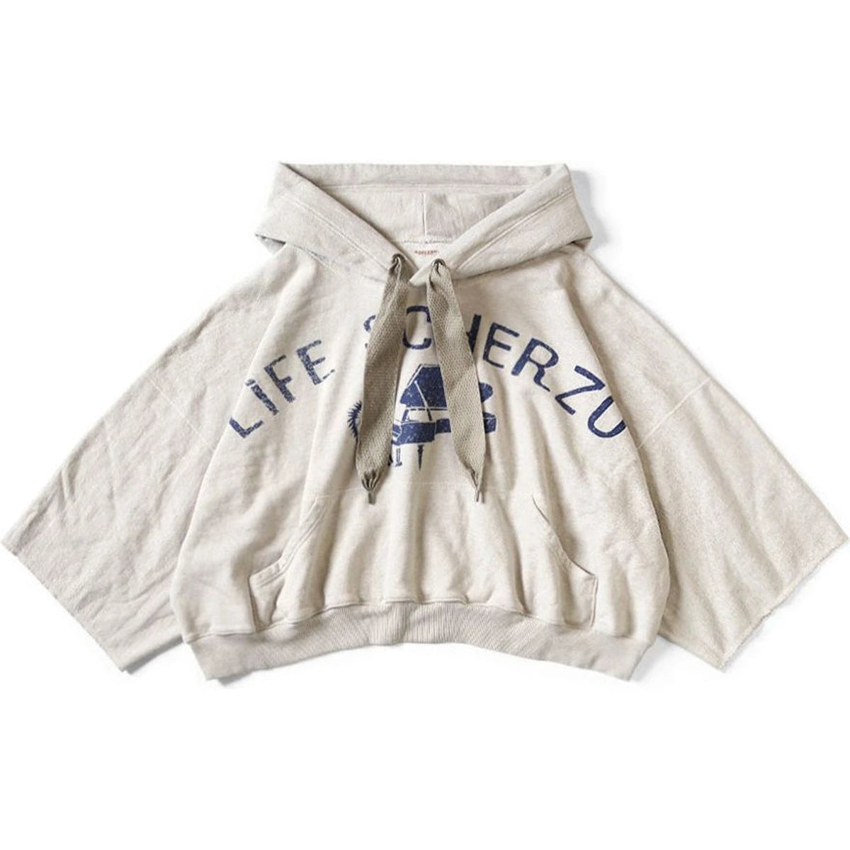 Kapital Top Fleece Devil Hoodie (Life Scherzo Print)