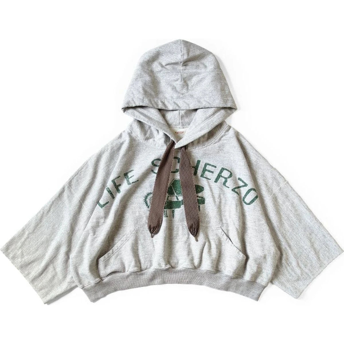 Kapital Top Fleece Devil Hoodie (Life Scherzo Print)
