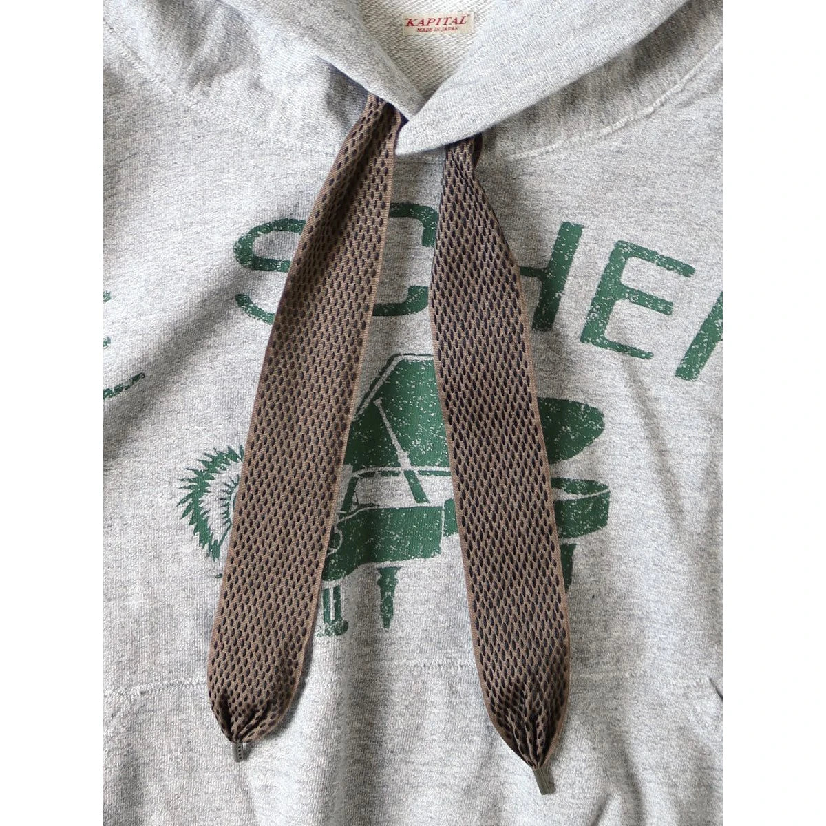 Kapital Top Fleece Devil Hoodie (Life Scherzo Print)