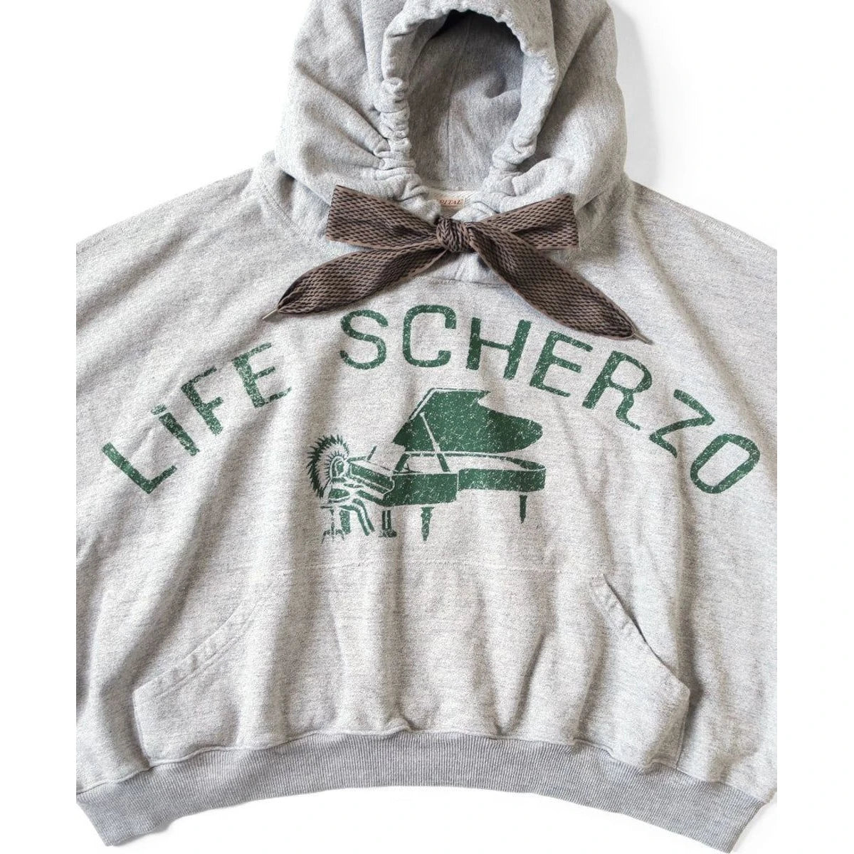 Kapital Top Fleece Devil Hoodie (Life Scherzo Print)