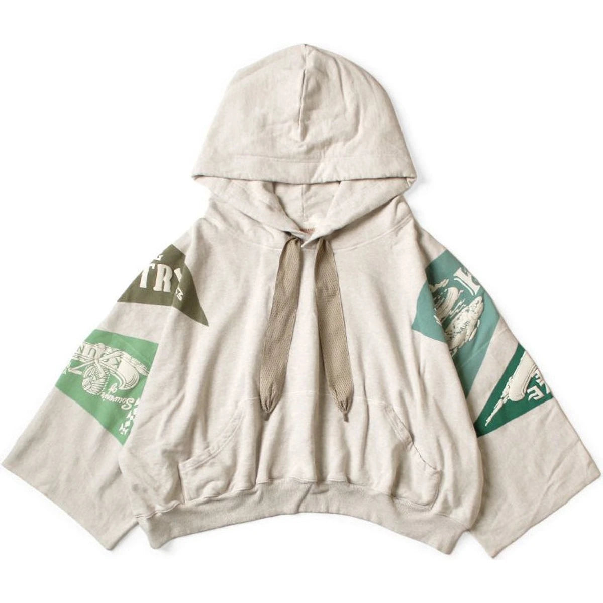 Kapital Top Fleece Devil Hoodie (Pennant Yukon)