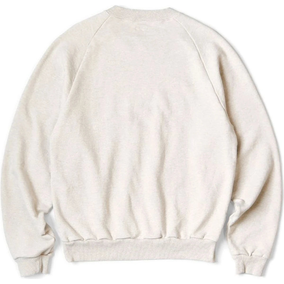 Kapital Top Fleece Raglan Crew Sweatshirt (TH.DDPEACE Print)