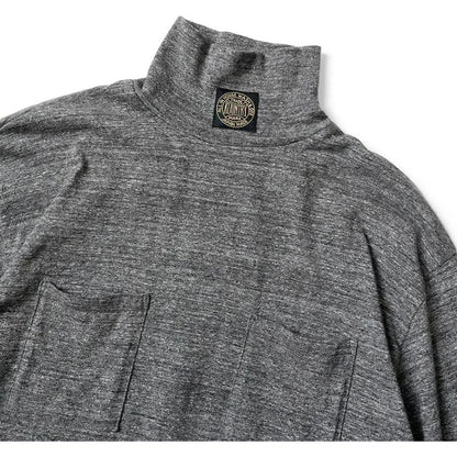Kapital Top Jersey High Neck Pocket Long T