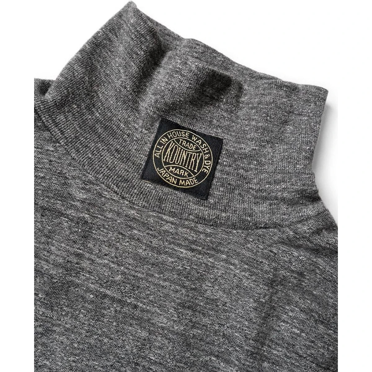 Kapital Top Jersey High Neck Pocket Long T