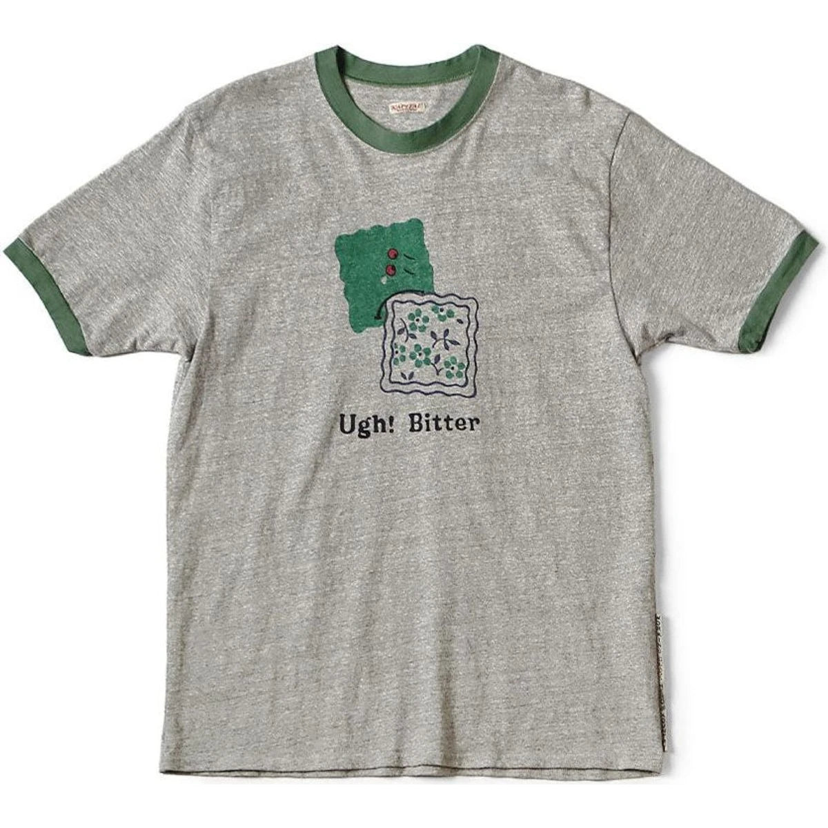 Kapital Top Jersey Ringer T-Shirt (Bitter Peckish Bowy Print)