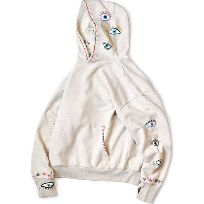 Kapital Top Lined Hood Sweatshirt (Speakeasy Embroidery)