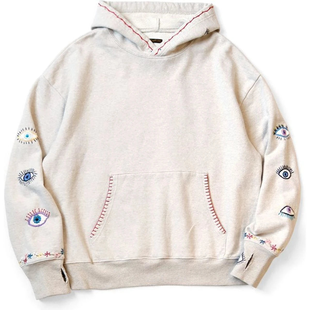 Kapital Top Lined Hood Sweatshirt (Speakeasy Embroidery)