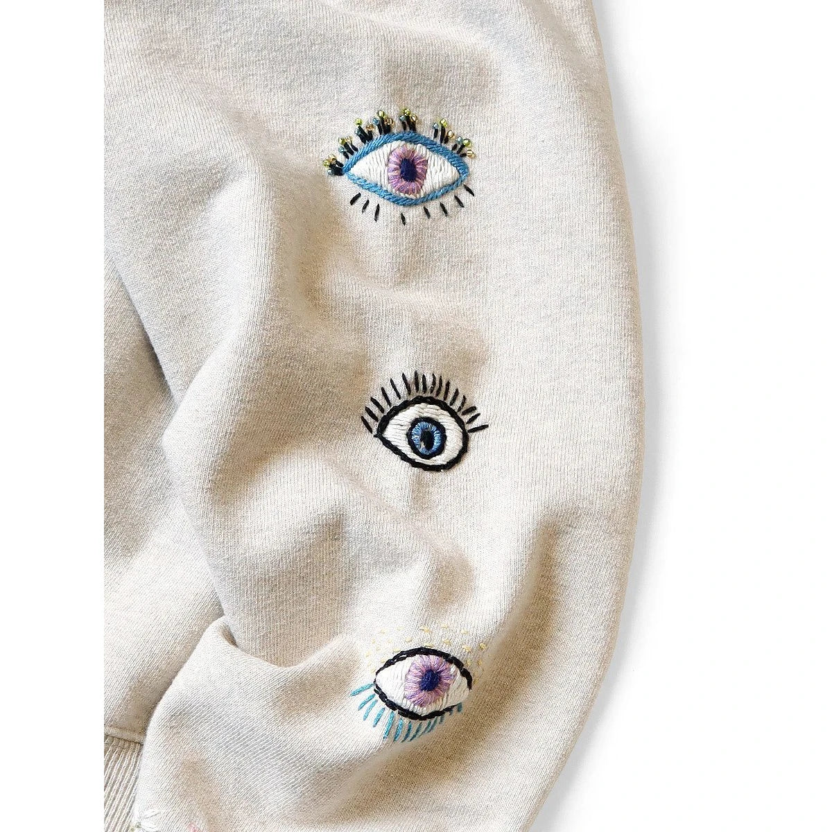 Kapital Top Lined Hood Sweatshirt (Speakeasy Embroidery)