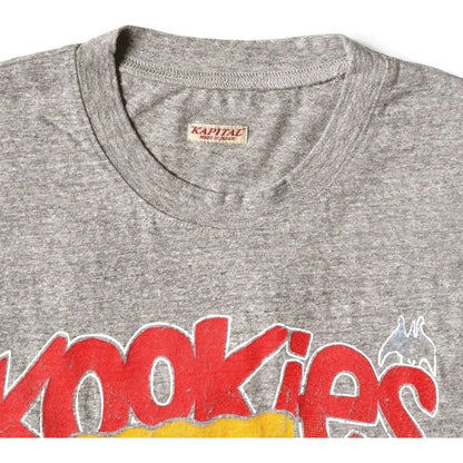 Kapital Top Tenjiku Crew Tee (Buster Peckish Bowy Print)