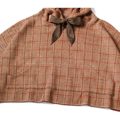 Kapital Tweed Lined Devil Hooded Hoodie