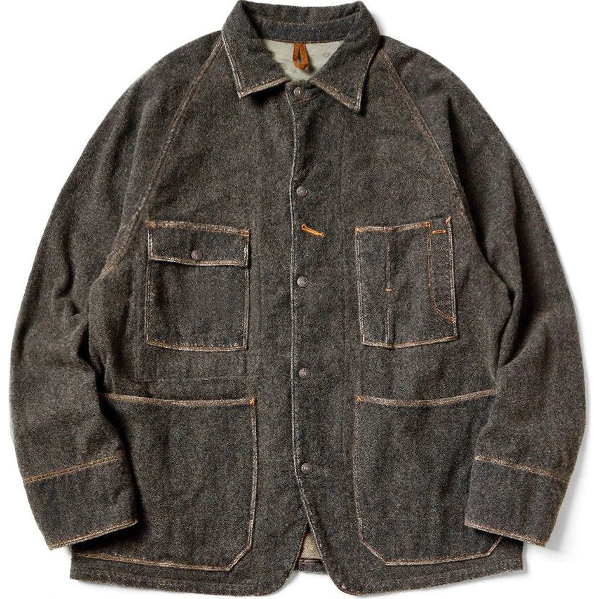 Kapital Twill Aged Wool Cactus Coverall