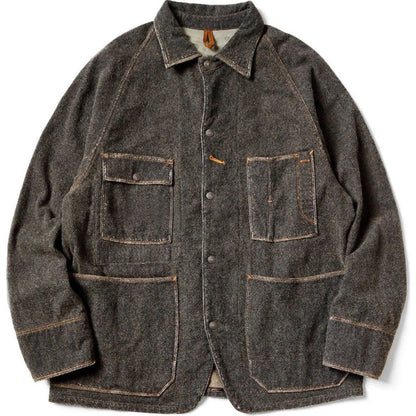 Kapital Twill Aged Wool Cactus Coverall