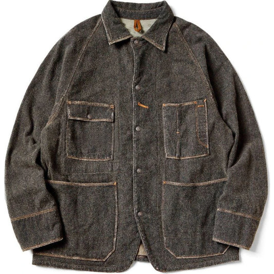 Kapital Twill Aged Wool Cactus Coverall