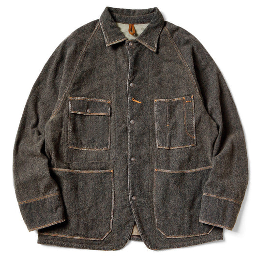 Kapital Twill Aged Wool Cactus Coverall