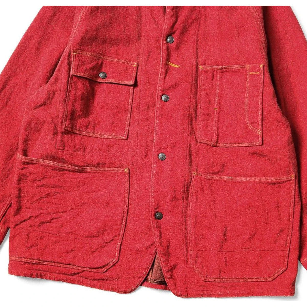 Kapital Twill Aged Wool Cactus Coverall