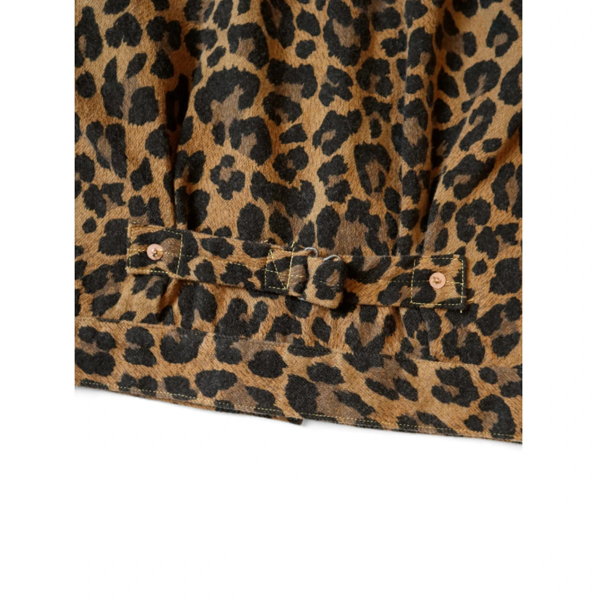 Kapital Twill Aged Wool Leopard Print 1st Jacket