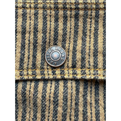 Kapital Twill Aged Wool Stripe Cactus Coverall