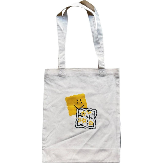 Kapital Twill Novel Tote Bag (Peckish Rainbowy Print)