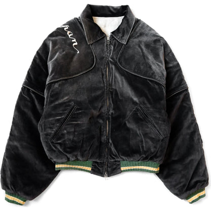 Kapital Velvet Siamese Bomber Drizzler Jacket