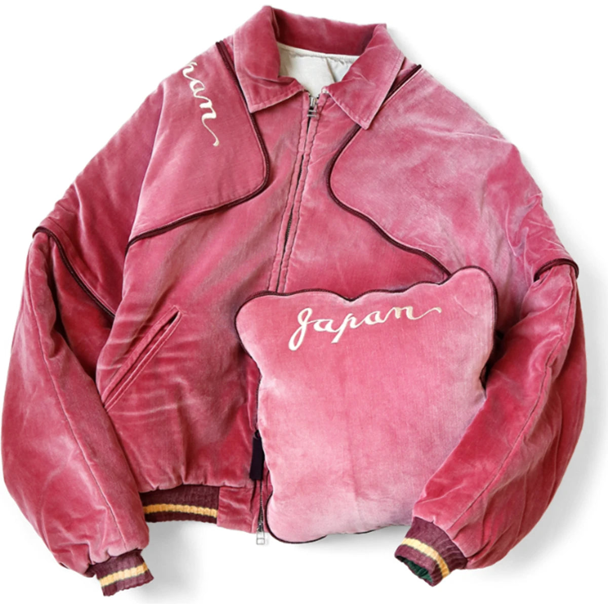 Kapital Velvet Siamese Bomber Drizzler Jacket