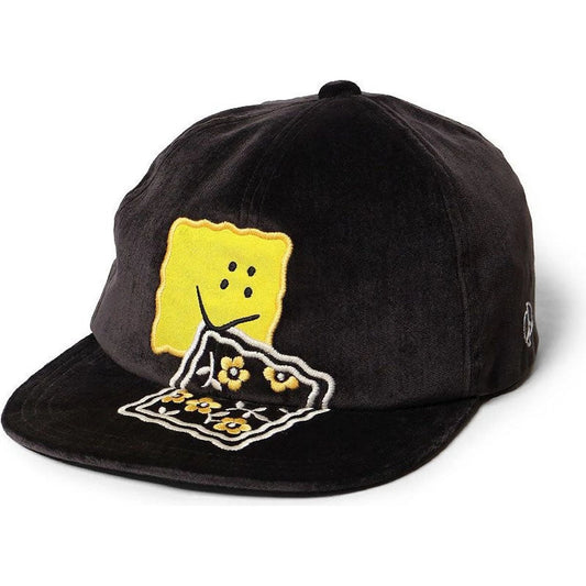 Kapital Velveteen Baseball Cap (Peckish Rainbowy Embroidery)