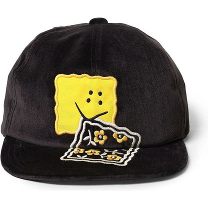 Kapital Velveteen Baseball Cap (Peckish Rainbowy Embroidery)