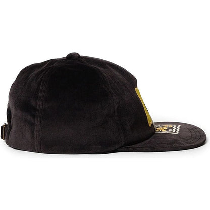 Kapital Velveteen Baseball Cap (Peckish Rainbowy Embroidery)