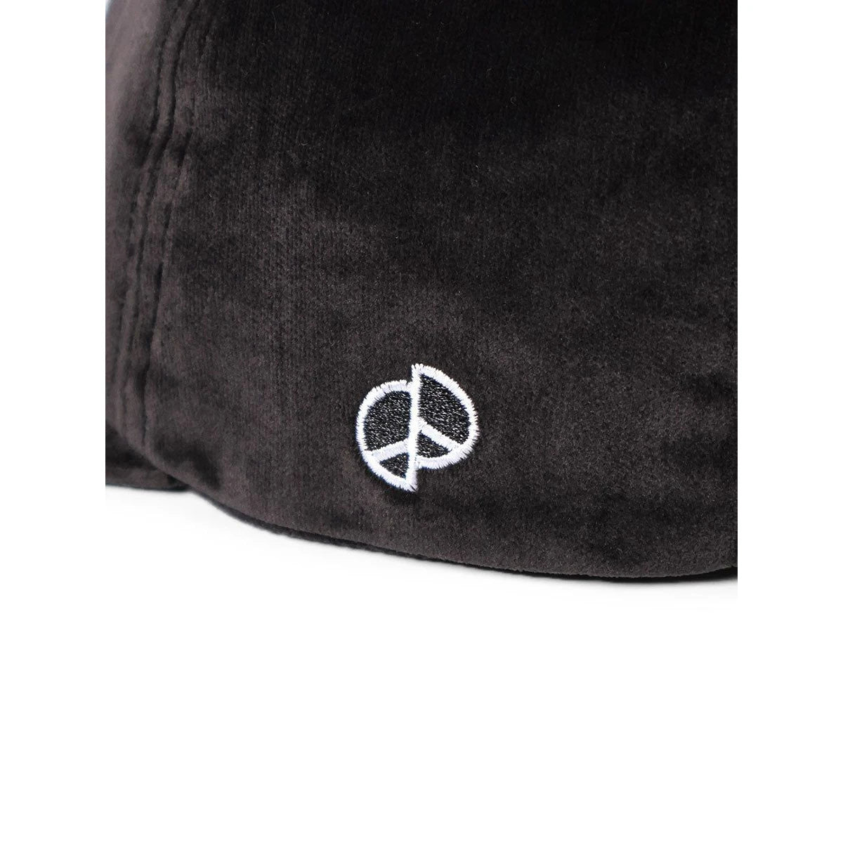 Kapital Velveteen Baseball Cap (Peckish Rainbowy Embroidery)