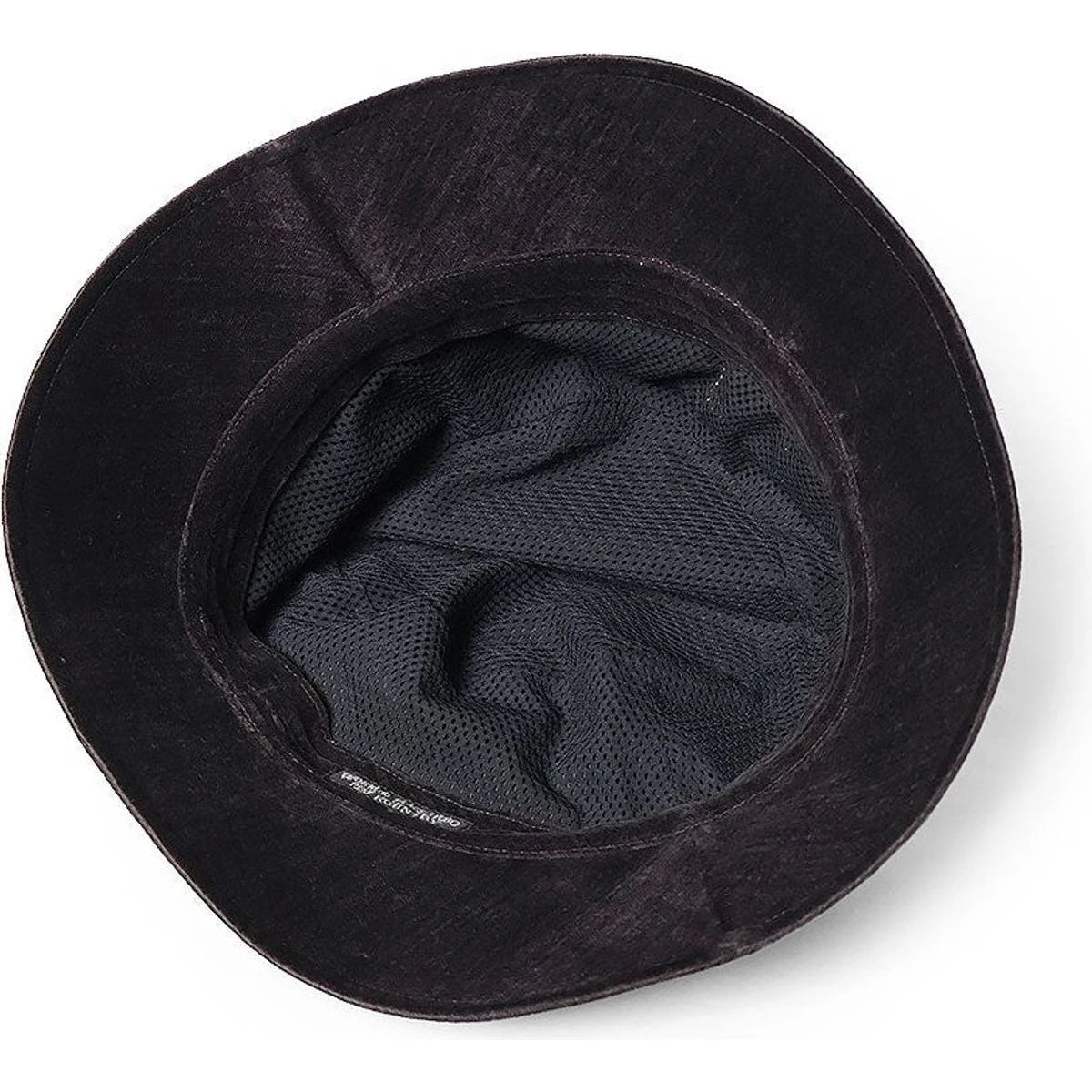 Kapital Velveteen Bucket Hat With Short Brim (Peckish Rainbowy)