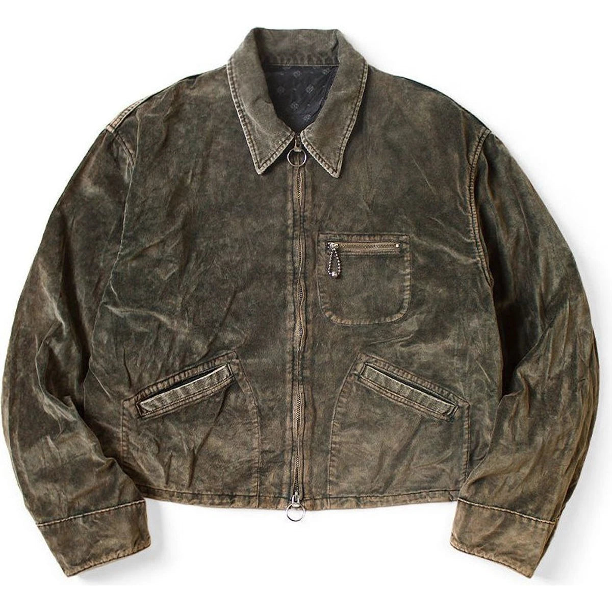 Kapital Velveteen Hunter Drizzler Jacket (Dirty Dyed)