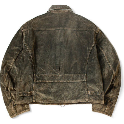Kapital Velveteen Hunter Drizzler Jacket (Dirty Dyed)