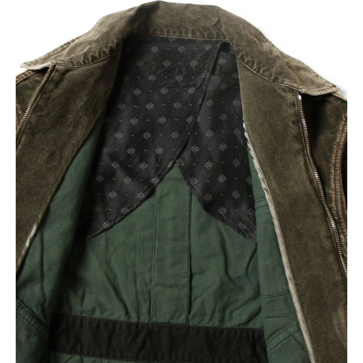 Kapital Velveteen Hunter Drizzler Jacket (Dirty Dyed) | COJP Gallery